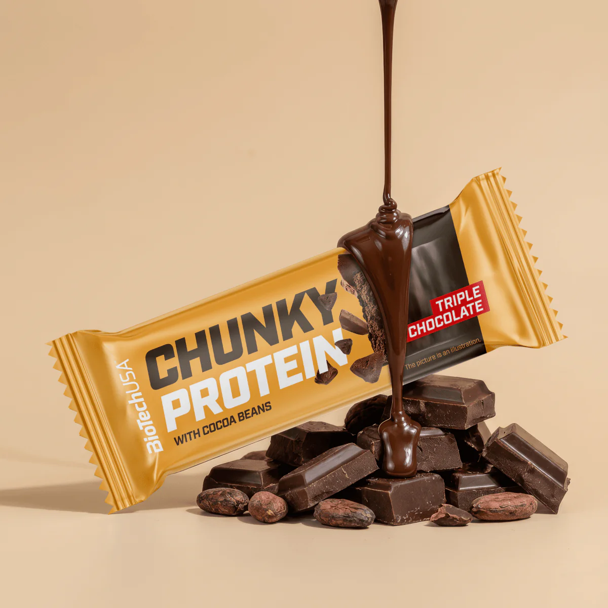 Baton białkowy Chunky Protein - 50 g - Image 5