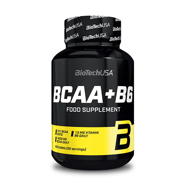 BCAA+B6 - 100 tabletek