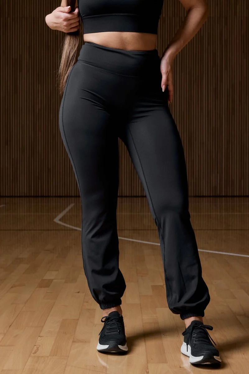 CurveTech Damskie jogger legginsy