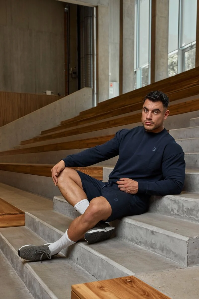FLEXTRACK Męska bluza z okrągłym dekoltem - Image 3