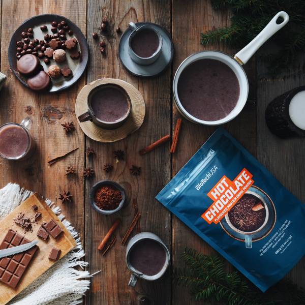 Białkowy napój w proszku Hot Chocolate - 450 g - Image 5