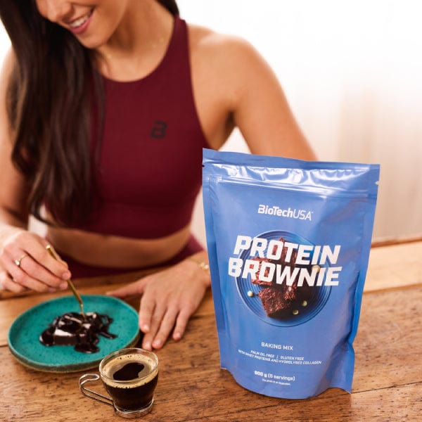 Mieszanka podstawowa w proszku Protein Brownie - 600 g - Image 11
