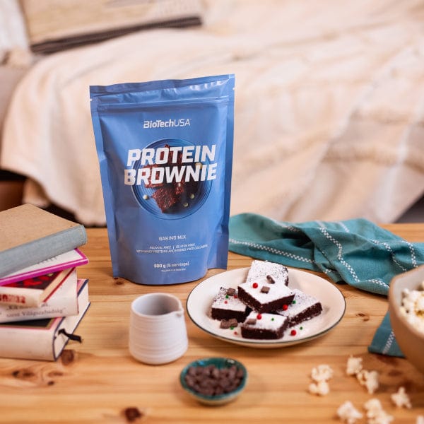 Mieszanka podstawowa w proszku Protein Brownie - 600 g - Image 6
