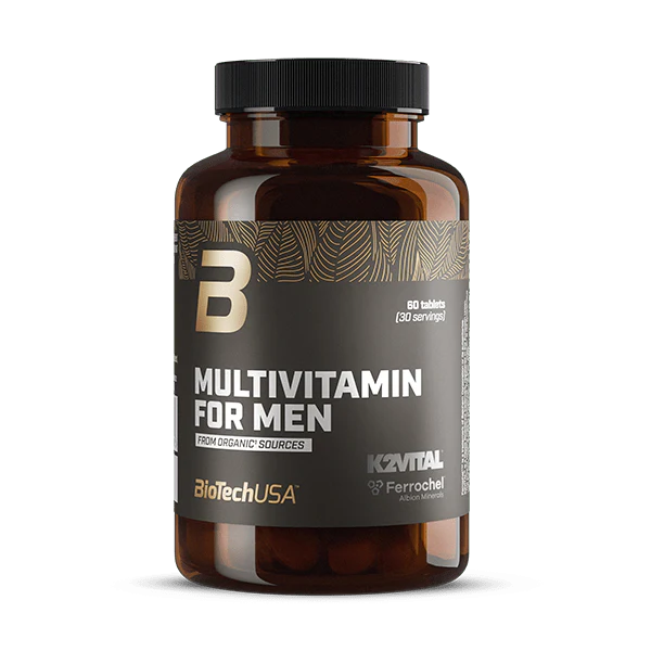 Multivitamin For Men from organic sources - 60 tabletek