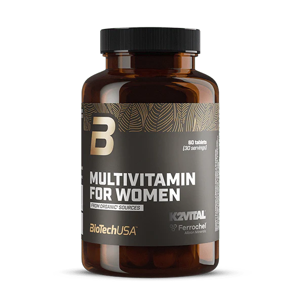 Multivitamin For Women from organic sources - 60 tabletek