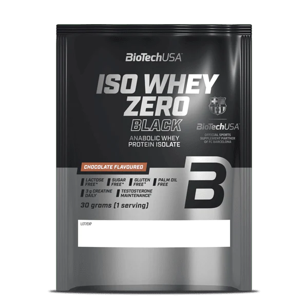 Proszek napoju Iso Whey Zero Black na podstawie izolatu serwatki - 30 g - Image 2