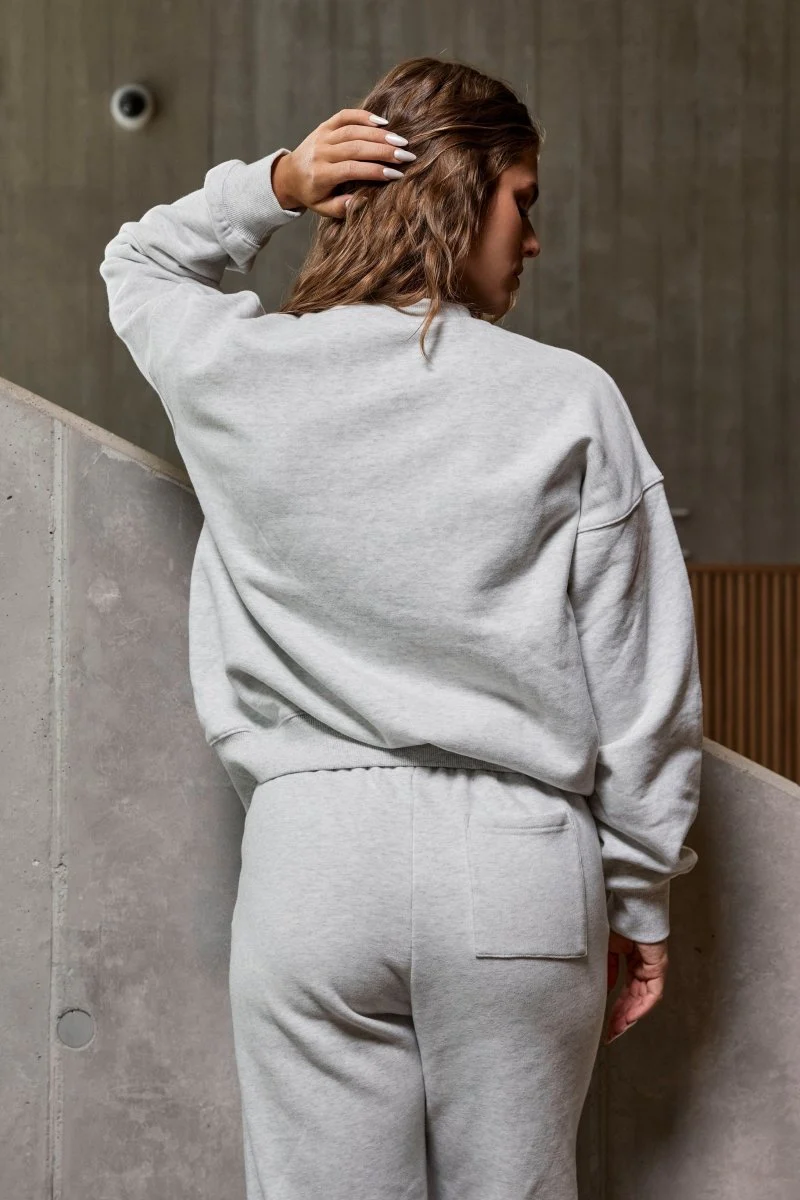True Comfort Oversized Damska bluza z okrągłym dekoltem - Image 2